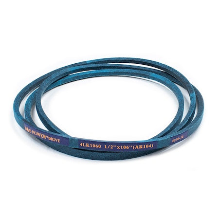 D&D 4LK1060 106" Outside Length, 1/2" Top Width, 1 Ribs 4LK1060